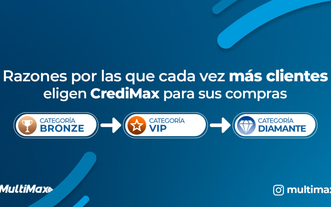Razones por las que cada vez más clientes eligen CrediMax para sus compras